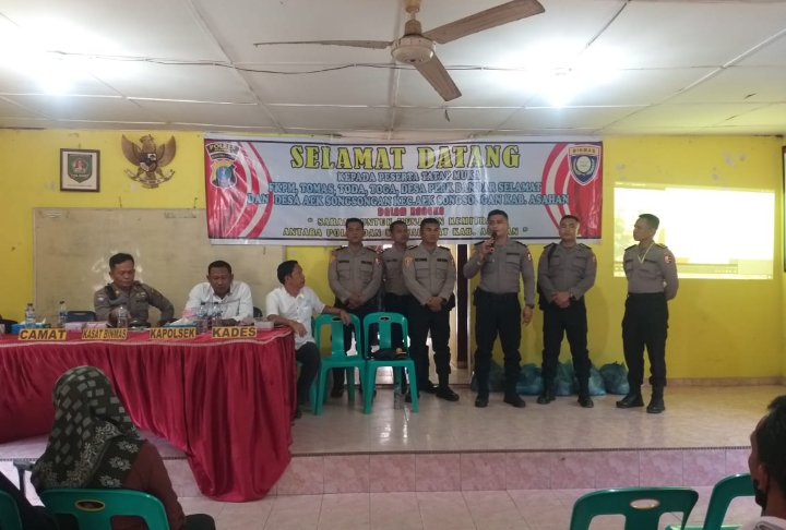 Sat Binmas Polres Asahan Sosialisasi Bahaya Narkoba dan Kenakalan Remaja