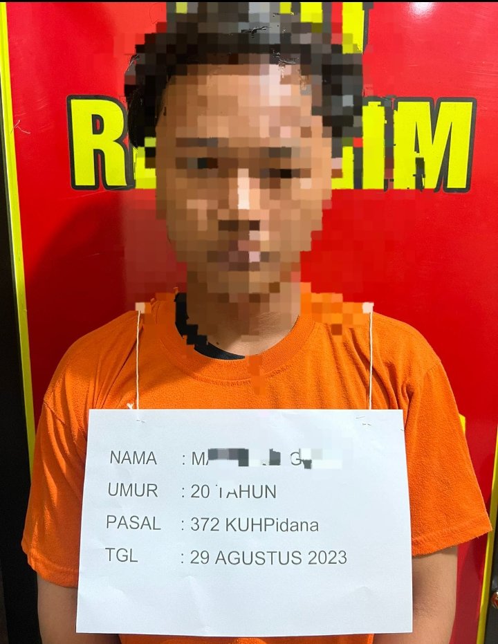 Gelapkan Honda Revo, Pekerja Koperasi Ditangkap di Tapteng