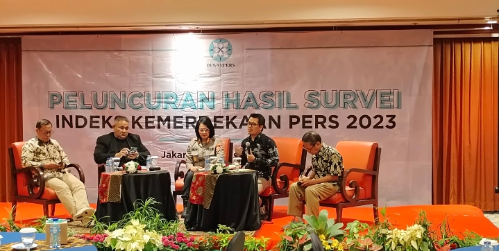 Anggota Dewan Pers Sapto Anggoro: Indeks Kebebasan Pers 2023 Menurun