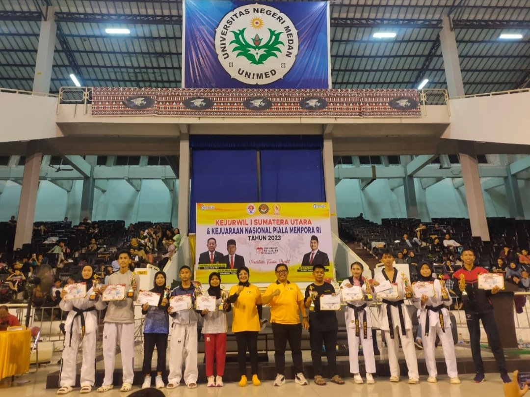 Kejurnas Wil I Open Tournament Taekwondo Sumut Sukses, Ini Pemenangan