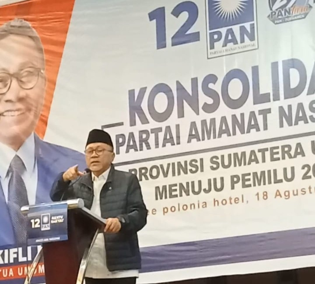Konsolidasi di Sumut, Zulkifli Hasan : PAN Ingin Erick Dampingi Prabowo