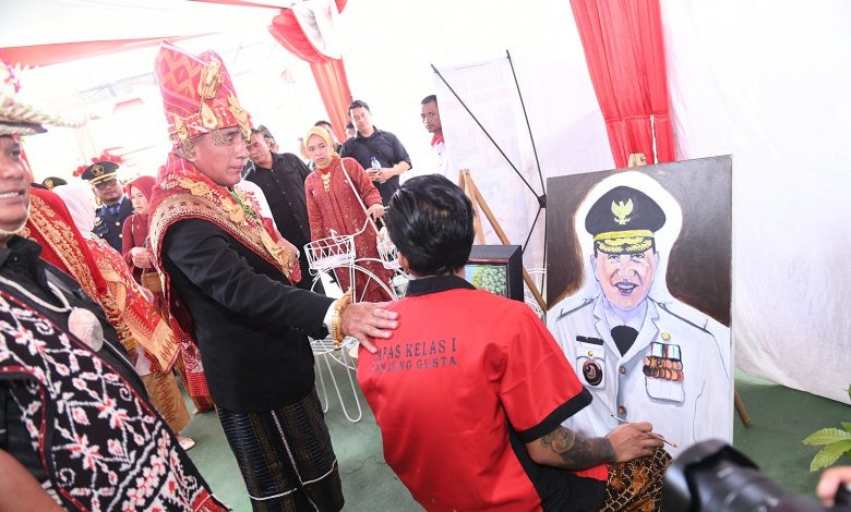 Serahkan Remisi kepada Narapidana,Edy Rahmayadi Berharap Warga Binaan Terus Ikuti Program Kemenkumham