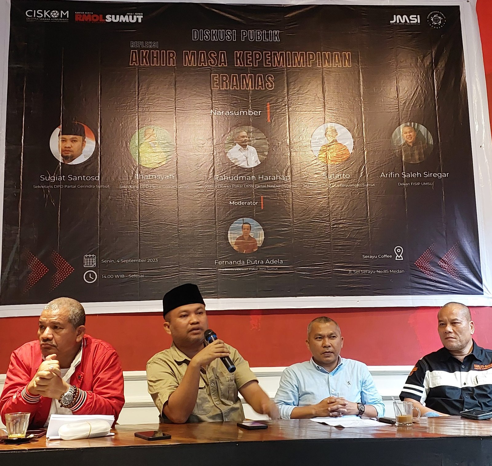 Refleksi 5 Tahun Eramas,  Sekretaris Gerindra Sumut: Edy Rahmayadi  Gagal Memimpin Sumatera Utara