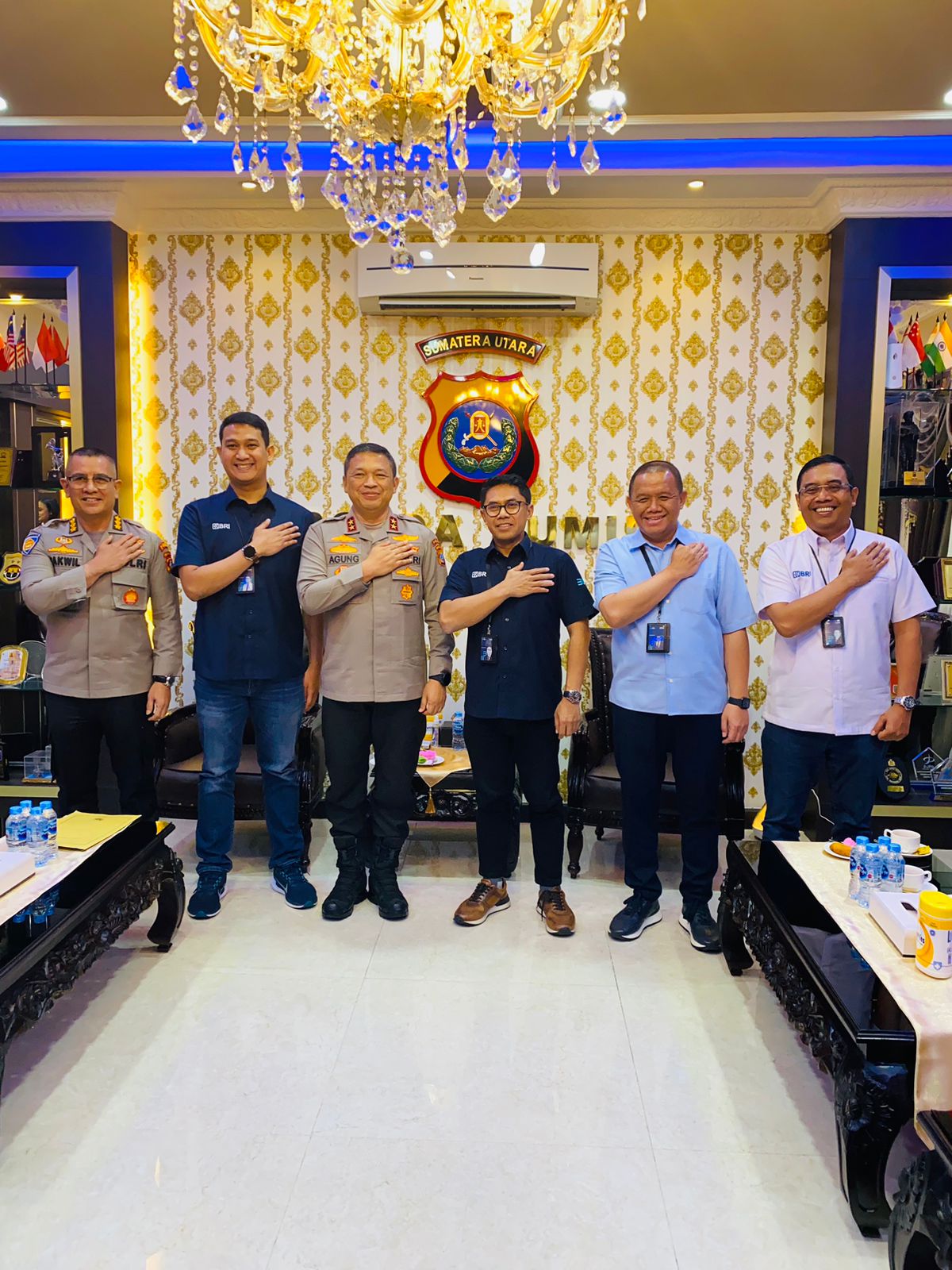 BRI BO Medan Iskandar Muda Silaturrahmi Bersama Kapolda Sumut