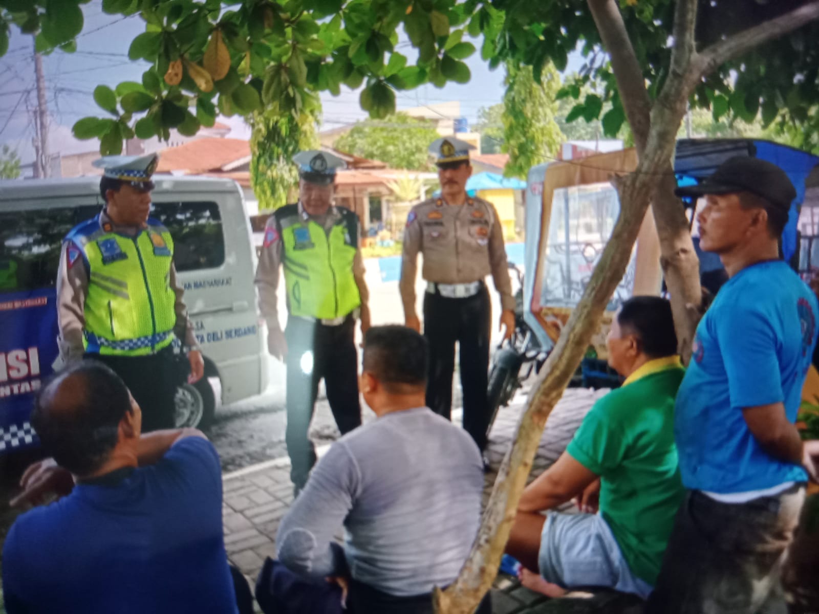 Sat Lantas Polresta Deli Serdang sosialisasikan Ops Zebra Toba 2023