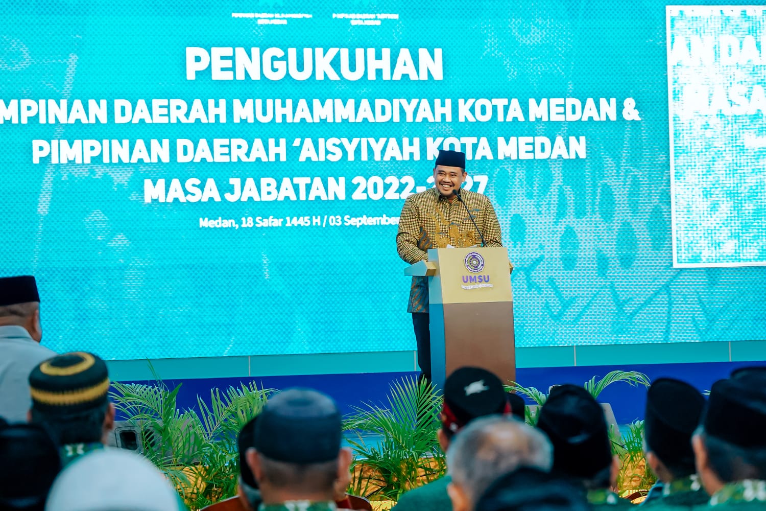 Bobby Nasution Ajak Seluruh Organisasi Islam Dukung Pembangunan MIC