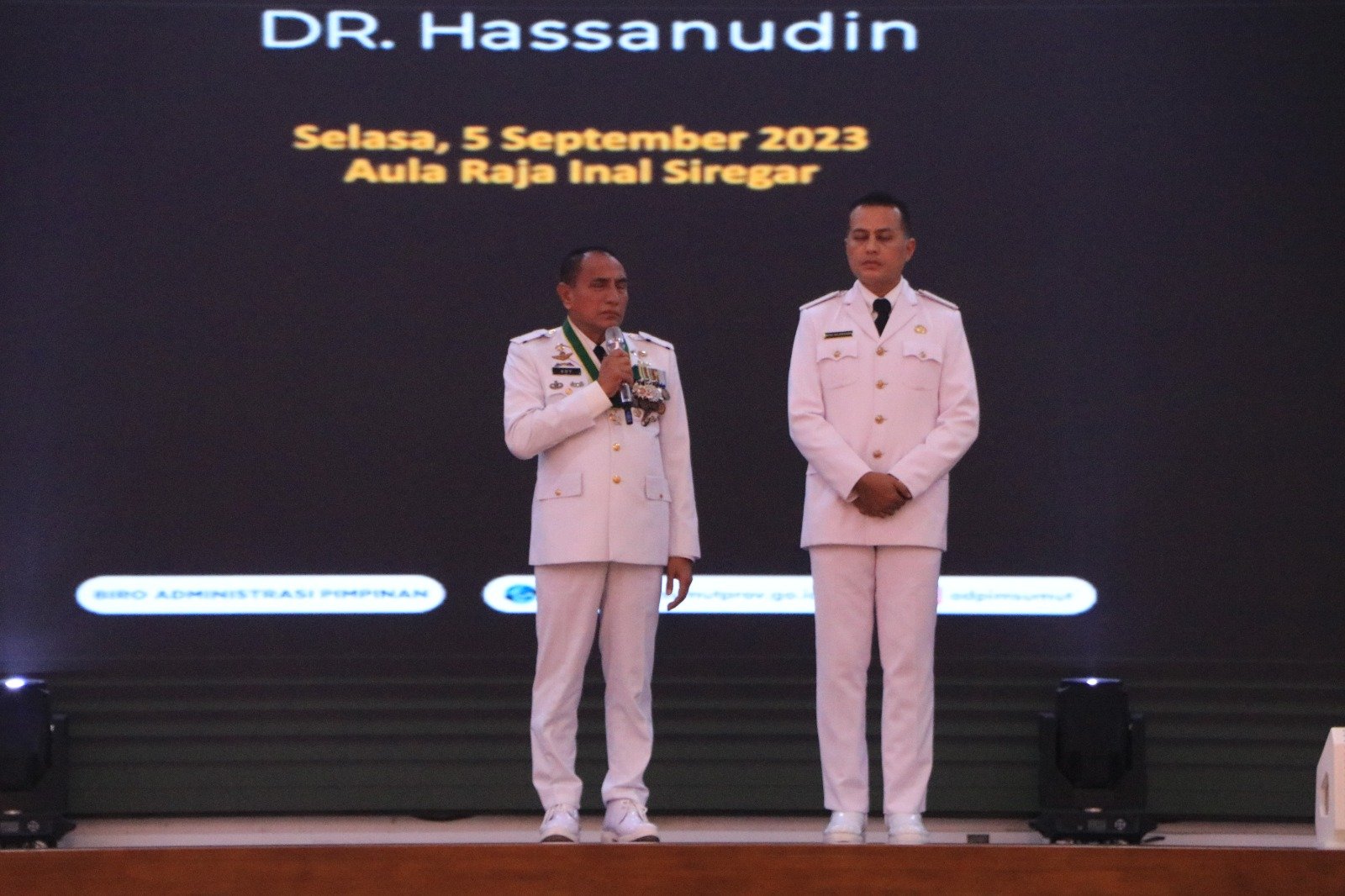 Berakhir Masa Jabatan, Edy Rahmayadi dan Musa Rajekshah Serahkan Tampuk Kepemimpinan kepada Pj Gubernur Sumut Hassanudin