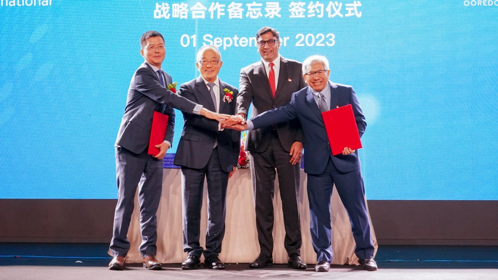 IOH dan China Mobile International Jalin Kemitraan Strategis Bidang Komunikasi, Data Center, dan Teknologi Infrastruktur