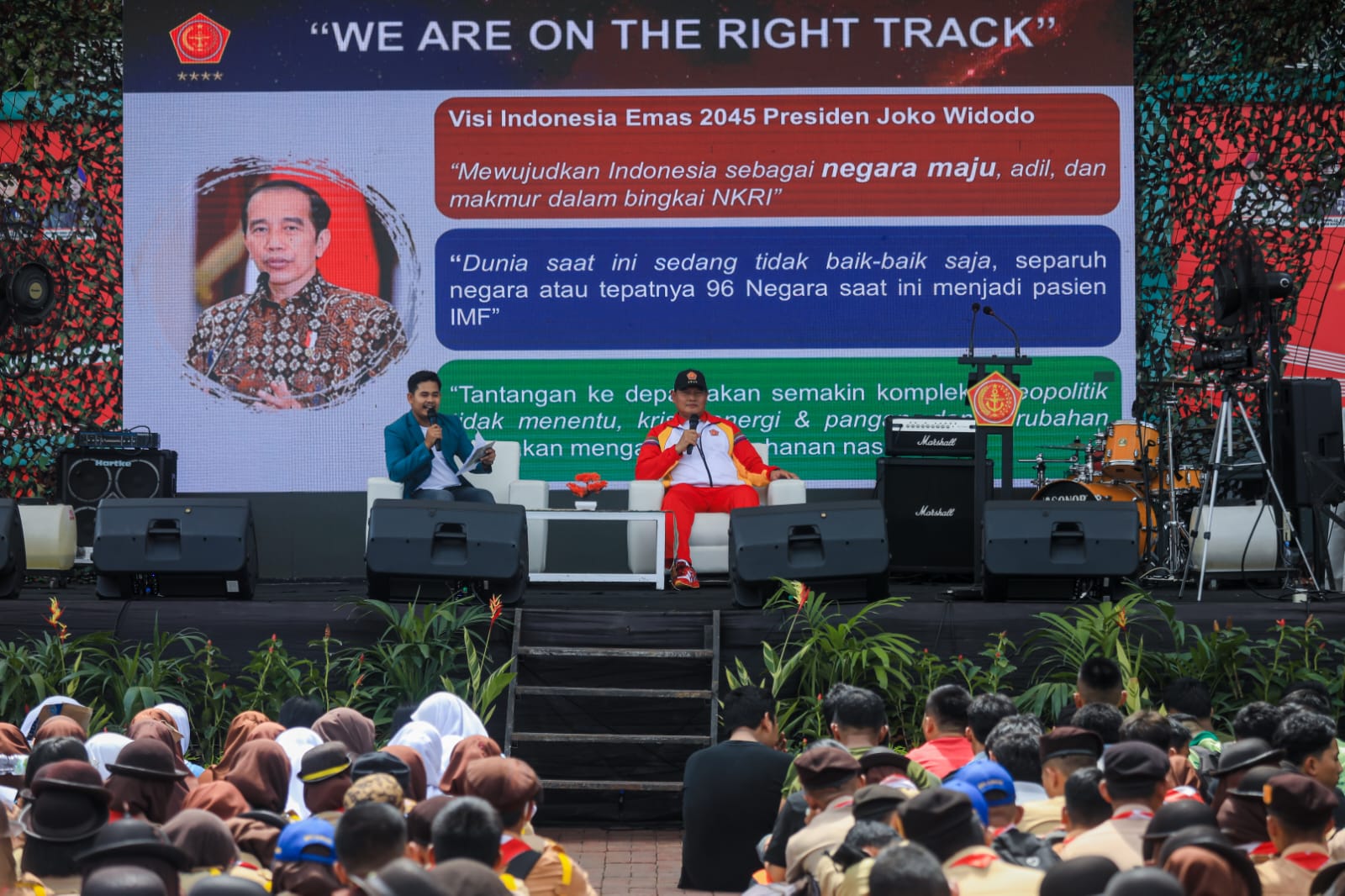 Bobby Nasution dampingi Panglima TNI Lepas Tim The Rising Tide 2023 dari Kota Medan