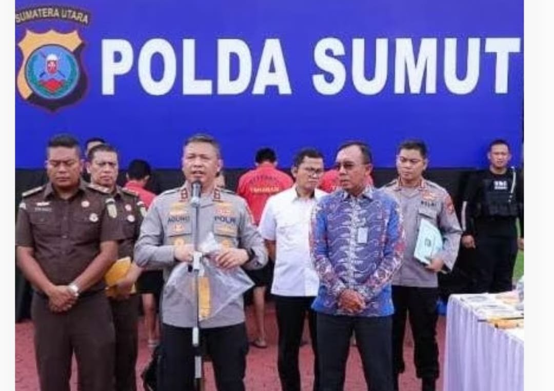 Tim Gabungan Polda Sumut Ringkus 4 Sindikat Perampok Nasabah Bank Antar Provinsi