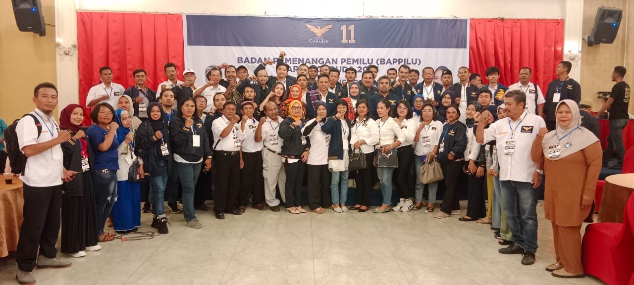 Partai Garuda Gelar Bimtek Bacaleg Kab/Kota se Sumut