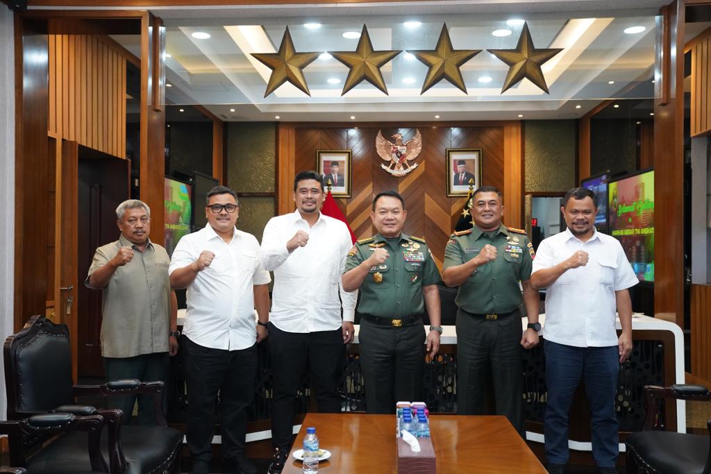 Bobby Nasution Dapat Dukungan Penuh KSAD untuk Normalisasi Sungai Deli