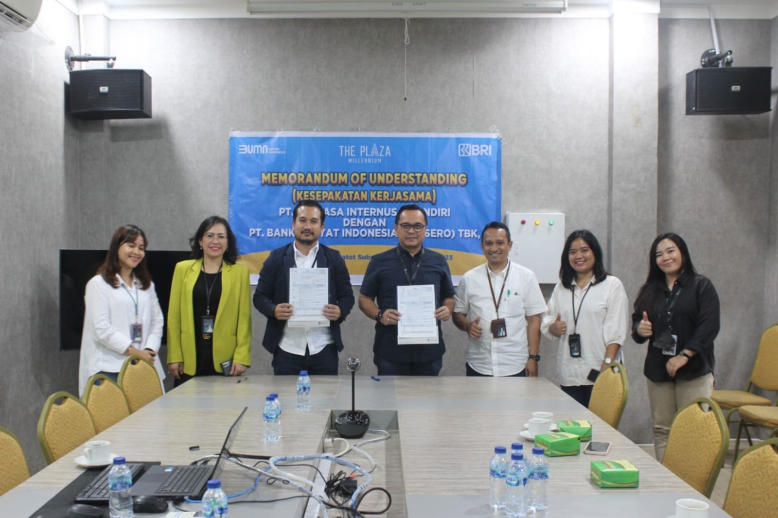 BRI BO Medan Gatot Subroto Tandatangan MoU Bersama PT Perkasa Internusa Mandiri