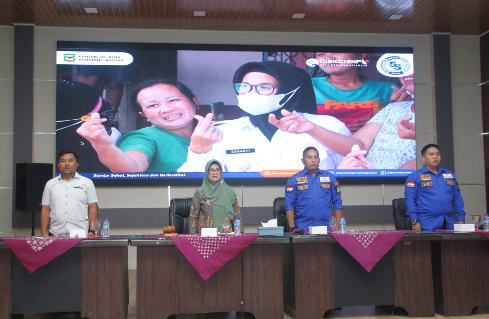 Wali Kota menghadiri Musyawarah Kota (Muskot) Kormi Kota Pematang Siantar Tahun 2023