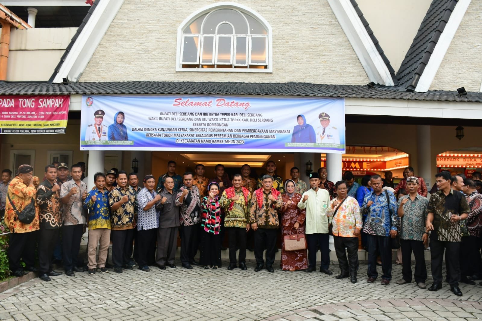 Bupati Ajak Masyarakat Namorambe Bergandengan Tangan Majukan Deli Serdang