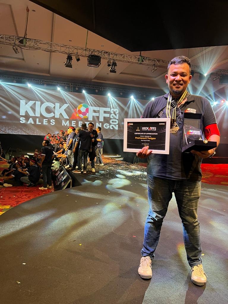 Si Anak Medan Peraih Head of Sales Nasional Terbaik 2022