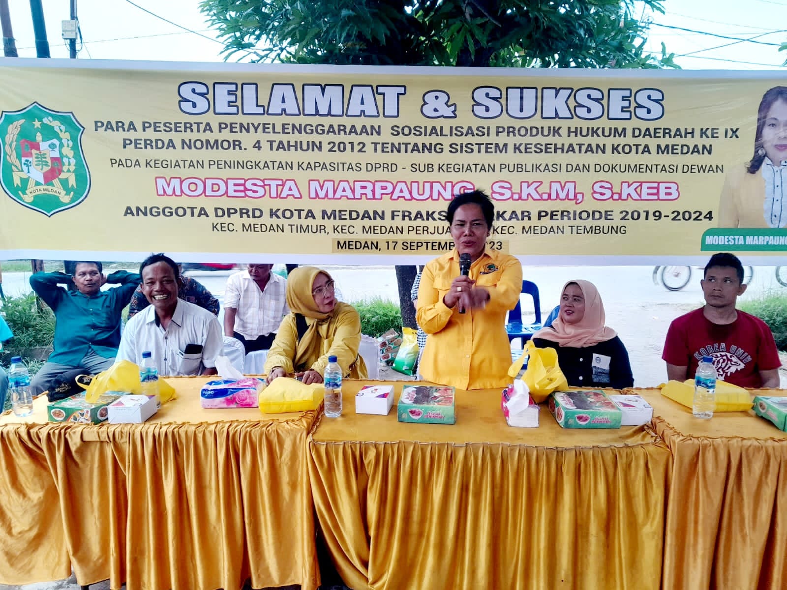 Terkait Program Walikota, Modesta Marpaung Dorong Pemko Medan Lakukan Pelatihan kepada Kepling