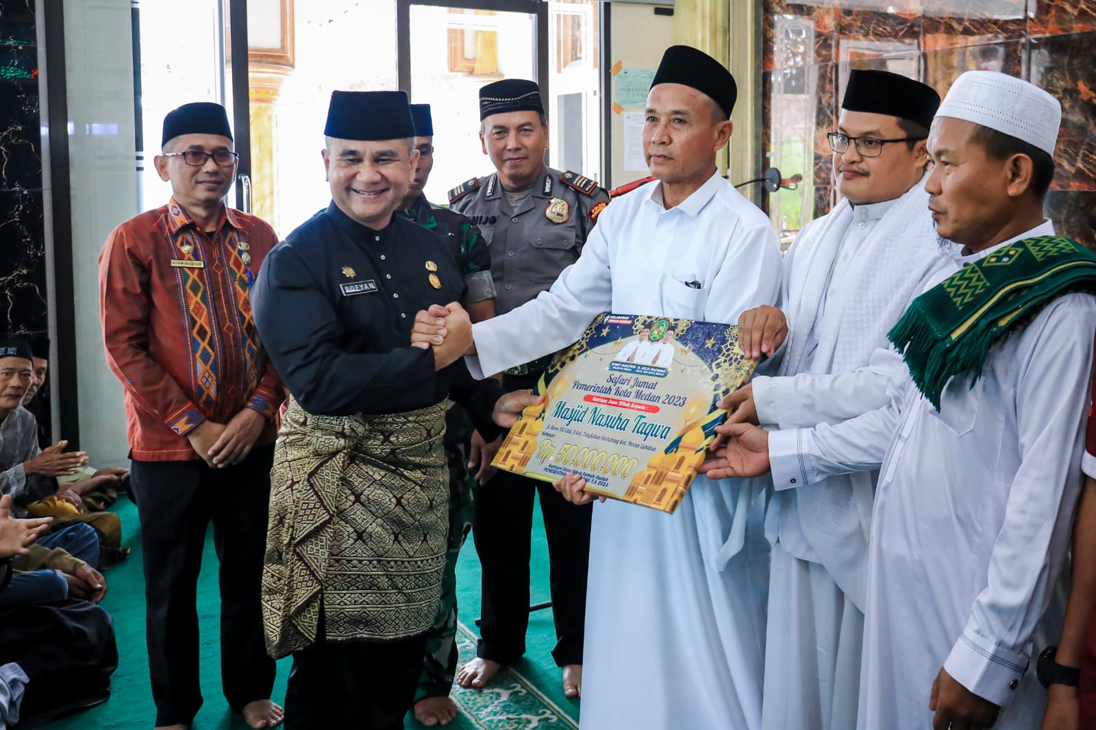 Safari Jumat Pemko Medan, Sejumlah Pelayanan Tersedia untuk Masyarakat