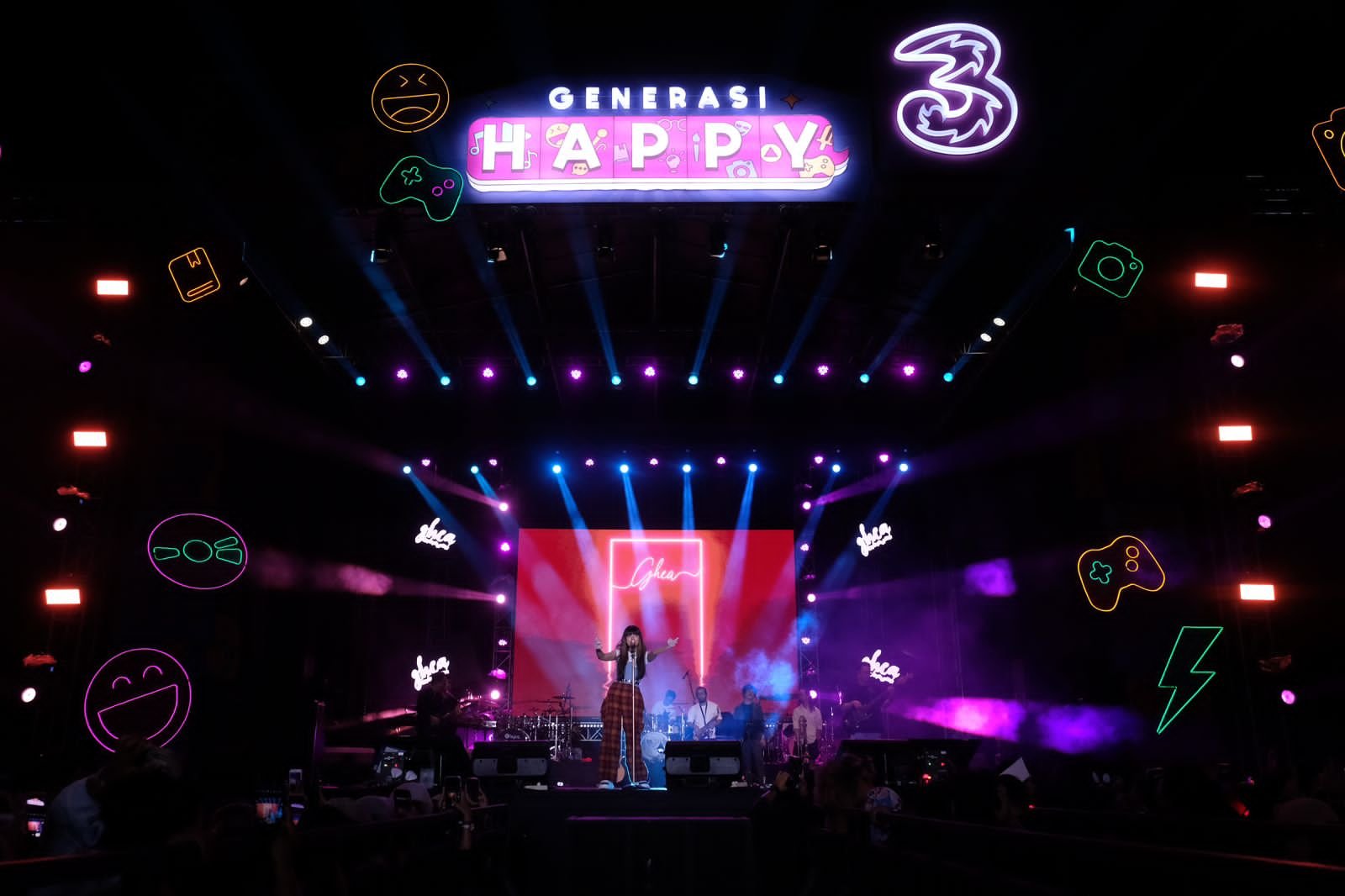 Festival Generasi Happy dari Tri Hadir di Lampung
