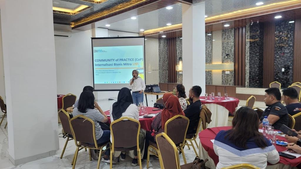BRI BO Medan Thamrin Gelar Acara CoP Internalisasi Bisnis Mikro