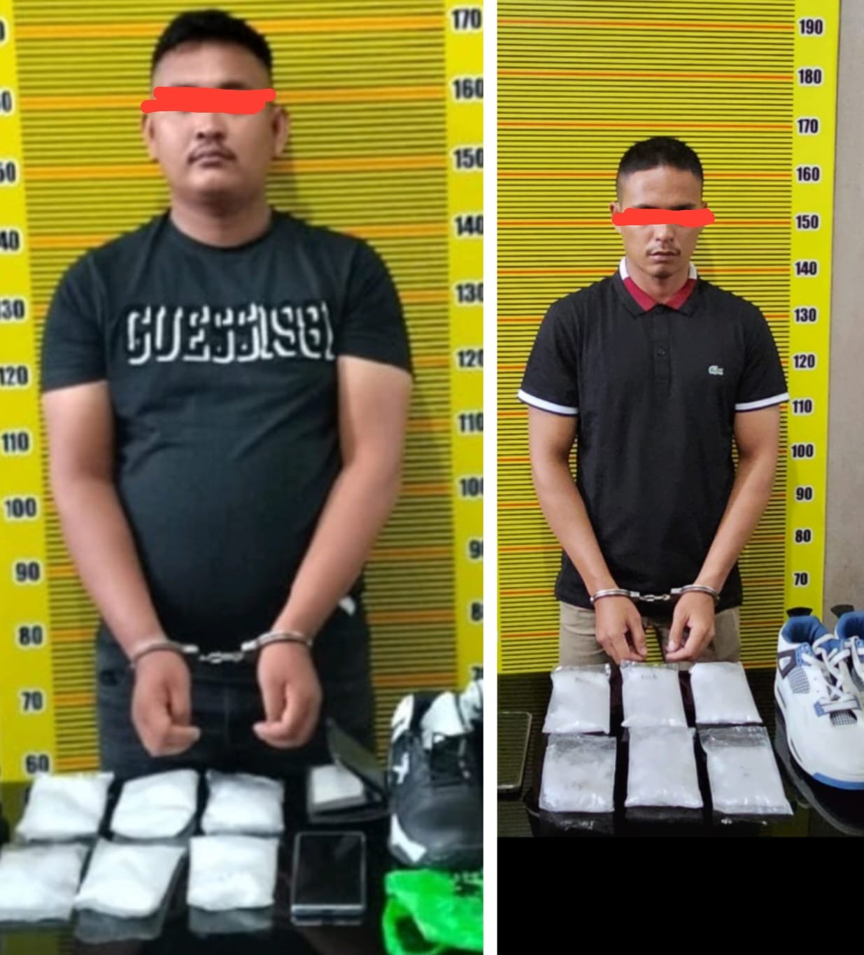 Penyeludupan Narkoba Melalui Bandara Kualanamu Diciduk DitNarkoba Poldasu BB 1,04 Kg Sabu Disita