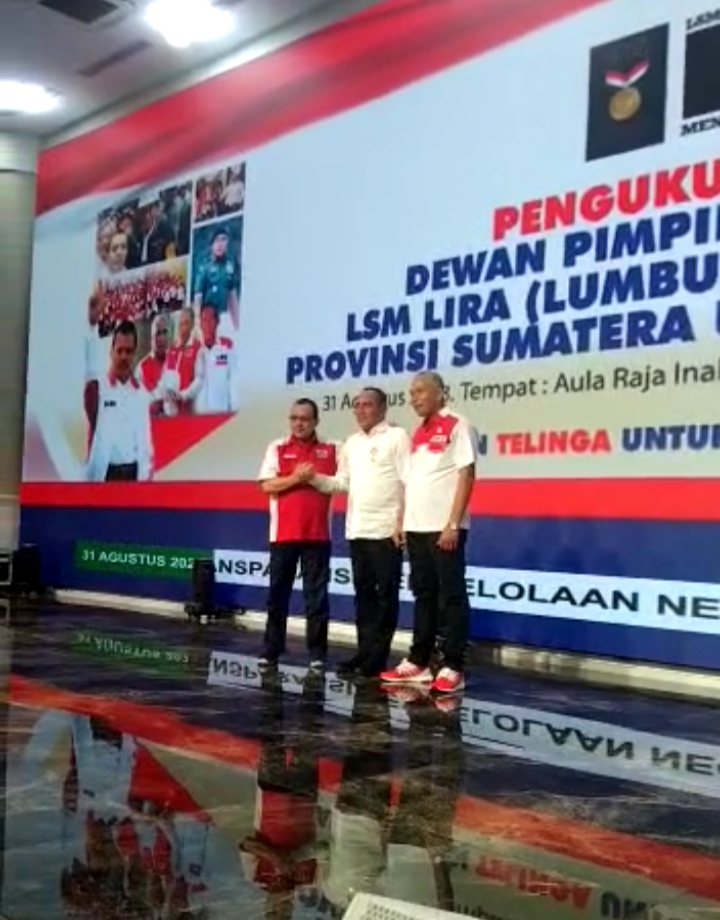 DPW LIRA Sumut Dikukuhkan,  Edy Rahmayadi Ajak Sinergi Sejahterakan Rakyat