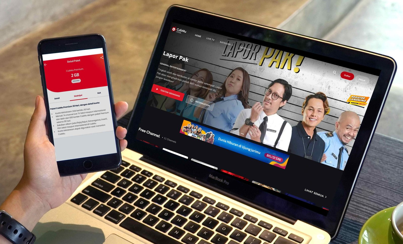 Langganan CubMu via MyTelkomsel Sekarang dan Dapatkan Tambahan Kuota MAXstream