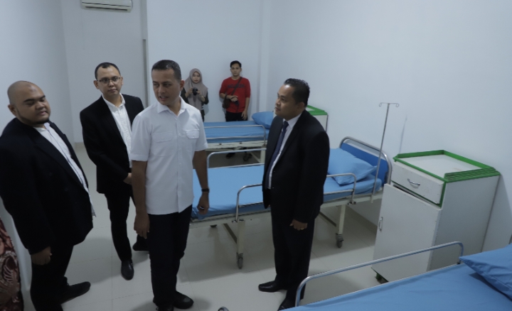 Buka Ruang Rawat Lapas dan Isolasi, Ijeck Apresiasi RSU Natama dan Lapas Tebingtinggi