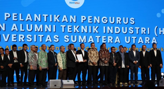 Harun Al Rasyid Dilantik Sebagai Ketua HATI USU