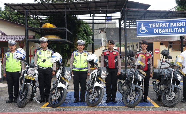 Kapolres Asahan Pimpin Apel Gelar Pasukan Operasi Zebra  2023
