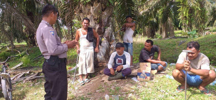 Bhabinkamtibmas Polsek Prapat Janji Sambang Warga Binaan, Wujudkan Keamanan Dalam Lingkungan