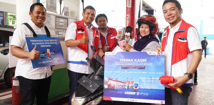 Hari Pelanggan Nasional, Pertamina Patra Niaga Beri Apresiasi ke Pelanggan Setia di Sumut