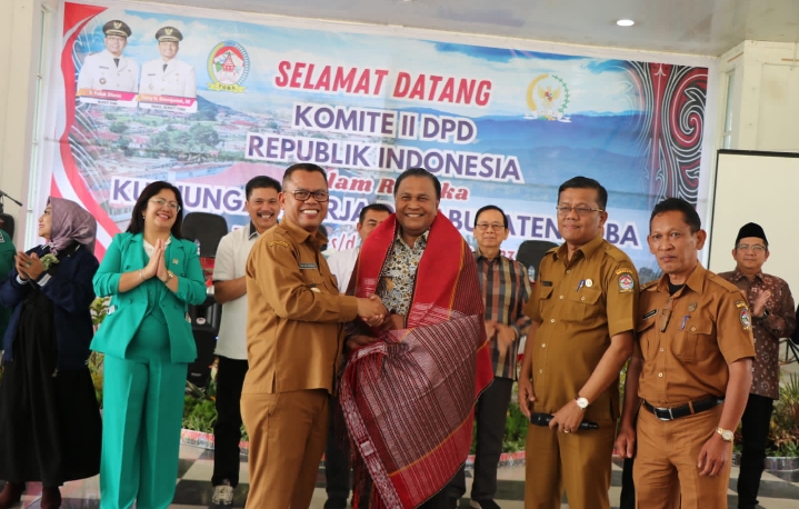 Bupati Toba Sampaikan Aspirasi kepada DPD RI