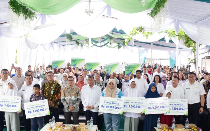 House Warming BPJS Ketenagkerjaan Tanjung Morawa, Bupati Terima Penghargaan