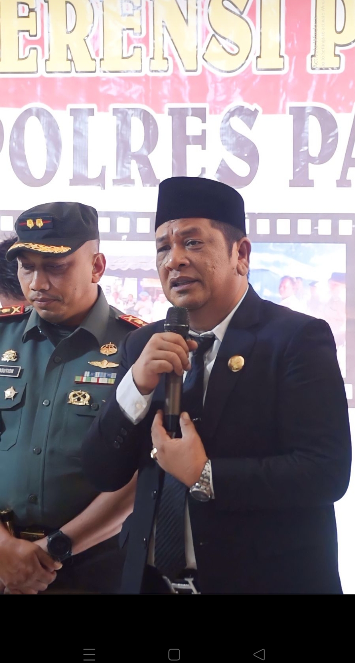 Walikota Padangsidimpuan Irsan Efendi Nasution Apresiasi Kapolres