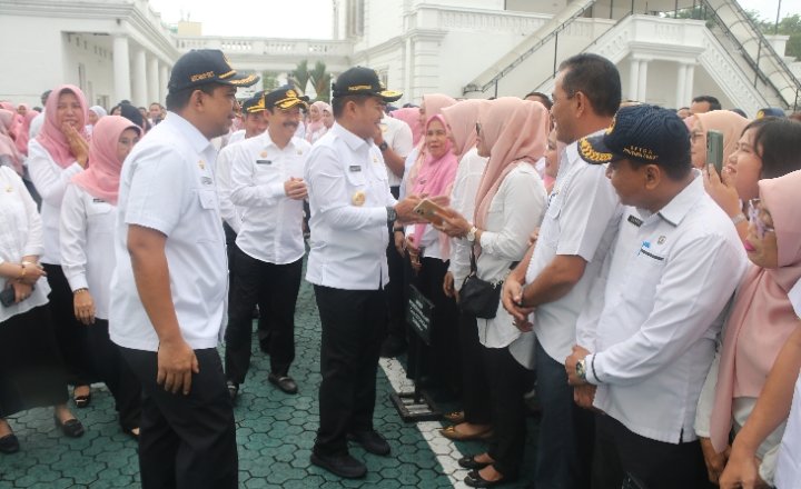 Pj Gubernur Sumut Hassanudin Pimpin Apel Perdana, Kerjakan Amanah yang Diberikan dan Lanjutkan yang Sudah Baik
