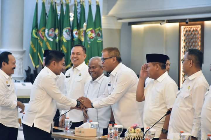 Bupati Madina Hadiri Rakor Bersama Pj Gubernur di Medan,Sukhairi Nasution : Silaturahmi Membangun Komunikasi