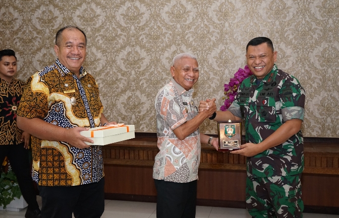 Bupati Asahan Temu Ramah Bersama Danrem 022/PT