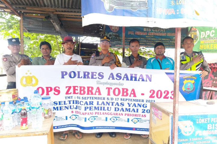 Satlantas Polres Asahan: Tetap Patuhi Peraturan Lalu Lintas