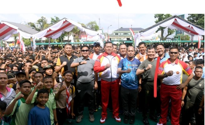 Dampingi Panglima TNI Kunker di Medan,   Pj Gubernur Sumut Apresiasi Program Jaga LingkunganÂ
