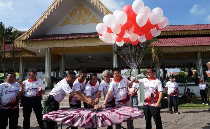 782 Atlit T. Tinggi ikuti Pekan Olahraga Kelurahan 2023