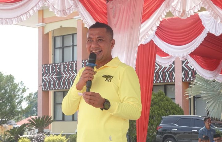 Pemkab Paluta Laksanakan Haornas ke 40, Bupati Andar Amin Harahap : Semoga Makin Mencintai Olahraga dan Raih Prestasi