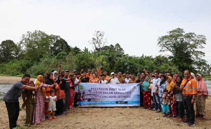 Konservasi Sungai Garoga dan Aek Ngadol, Agincourt Resources Perluas Lubuk Larangan Sepanjang 8 Kilometer