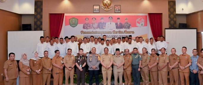 Pemko Padangsidimpuan Tetapkan Kepala Desa Terpilih 2023, Ini Pesan Walikota Irsan Efendi Nasution dan Forkopimda