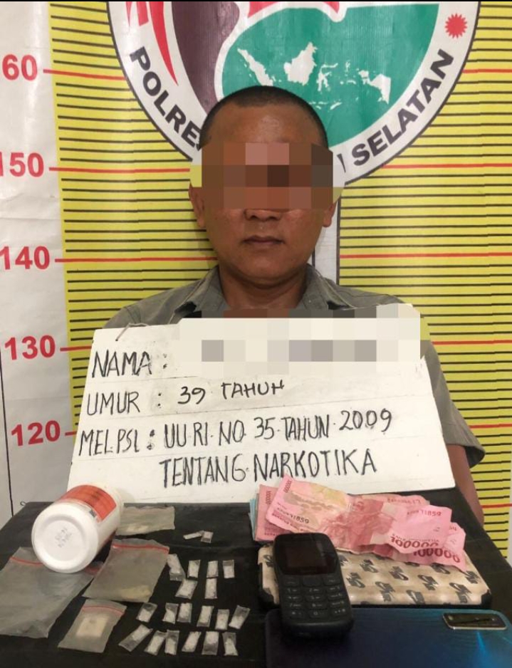 Bandar Sabu Ditangkap Polres Tapsel Saat GKN, Ini Penjelasan AKBP Imam Zamroni