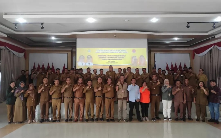 Sekda Pakpak Bharat Buka Workshop Sosialisasi Penyusunan KRB