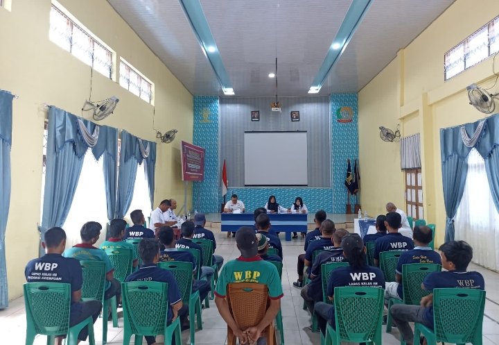 Penuhi Hak Warga Binaan, Lapas Kelas IIB Padangsidimpuan Kanwil Kemenkumham Sumut Gelar Sidang TPP