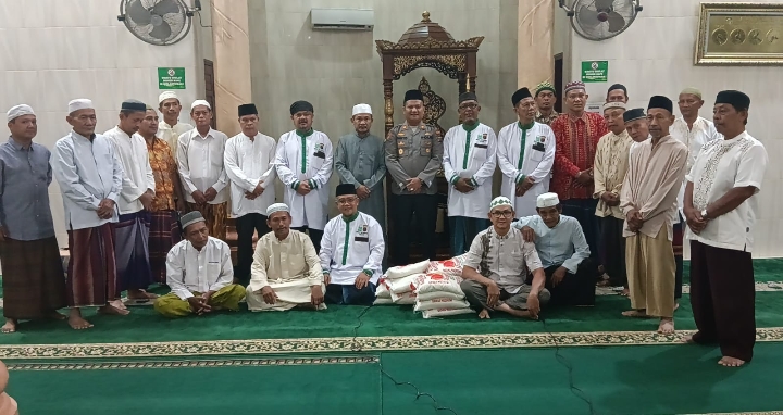 Giat Ke-5, Mashja Ar Raudhah Polres Asahan Gelar Safari Subuh di Masjid AL-Muttaqin