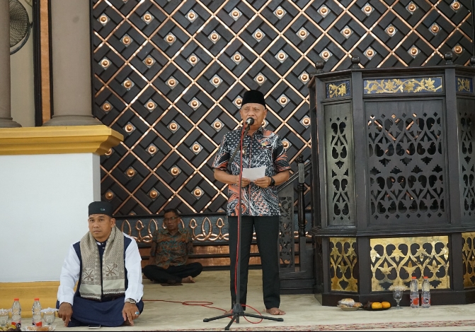 Bupati Asahan Ikuti Pengajian Akbar Kecamatan Kota Kisaran Barat