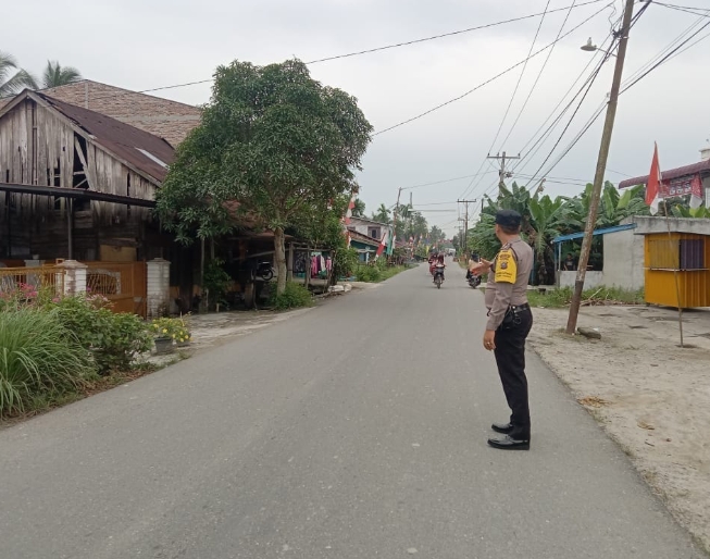 Antisipasi 3C, Polsek Sei kepayang Gatur Pagi